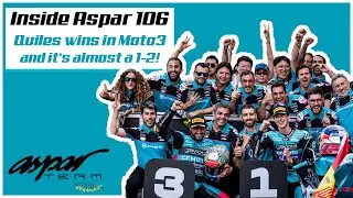 Inside Aspar 106 - Quiles wins in Moto3... and it's almost a 1-2!