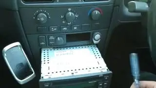 How to remove Volvo Radio and input security code