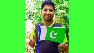 23 march Pakistan flag with thermocol sheet2021