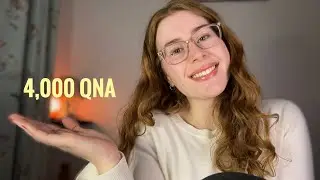 ASMR - 4K QNA | Squishy Tapping, Mic Scratching
