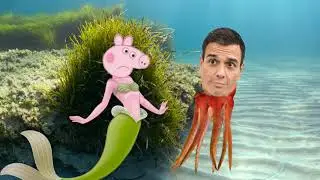 La sirenita y el pulpo