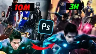 Making Indian ❤ 🇮🇳 Superheroes Poster