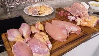 КАК РАЗДЕЛАТЬ КУРИЦУ | ГОТОВИМ ДЛЯ ЛЮБИМЫХ
