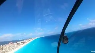 Helicopter trip in Cancun
