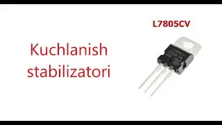 101-dars: Kuchlanish stabilizatori