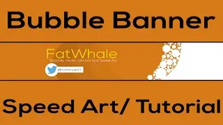 *EP6* White Bubble Banner Free Download Speed Art!