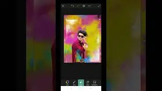 #Short PicsArt Background Happy Holi photo editing #ezeditz