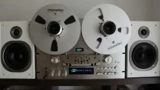Pioneer RT-909, Reel to Reel Deck, HD DEMO, Катушечный магнитофон, бобинный магнитофон