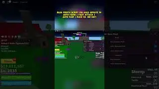 BLOX FRUITS Script Rvi 2023 UPDATE 19 AUTO FARM | FAST ATTACK | AUTO RAID | RACE V4 (NO KEY)