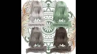 Brookhaven Hair Codes 💗