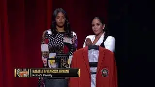 Natalia Bryant Honored Kobe Bryant During His HOF Induction  Wore His HOF Jacket 🖤🐍