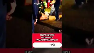 TNI SIKAT MENCURI DIKOMPLEKS MABES TNI 