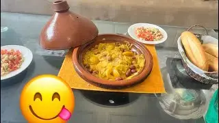 طاجين مغربي 🤩قررت نبدل حياتي 🤷‍♀️غنعاود ليكم على احياتي🙍🏼‍♀️