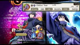 Sasuke Outfit 20th Anime (Naruto X Boruto Ninja Voltage) Megarare Lvl 15