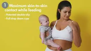 Medela 3in1 nursing and pumping bra