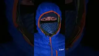 FREEZING ON A BIKE 