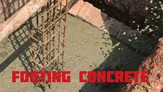 Column footing concreting and column orientation | Technical civilogy