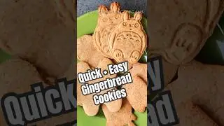 How to Make Delicious Vegan Christmas Cookies in Minutes! #shorts #vegan
