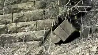 Buried Railroad Tunnel unearthed!! 1864 Bow Tunnel  West Penn Trail Blairsville Indiana County PA