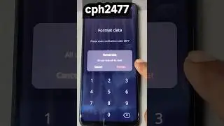 cph2477 password pattern pin reset hard reset oppo a17