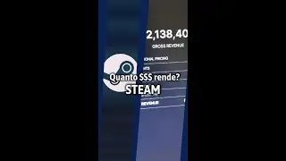 Quanto vendeu qualquer jogo na STEAM? Quanto rendeu, como descobrir?