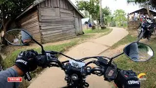 Perjalanan ke lokasi Landscape TNBT Jambi (MotoVlog) Tiger 2010