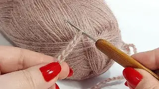 🤩НАШЛА УЗОР - универсальный для любой пряжи! 👌🧶 Простое и легкое вязание крючком для начинающих