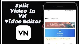 How To Split A Video In VN Video Editor
