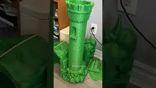 3d Printed Castle Grayskull #heman #mastersoftheuniverse #mattel #toys #foryou
