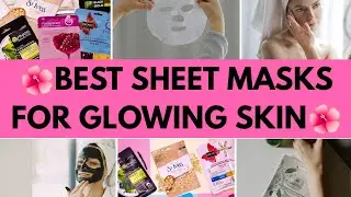 Best korean sheet masks for glowing skin | Acne-prone skin| Honest review || Mehreen's BeautyCorner