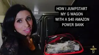 How I Jumpstart My G Wagon with a $40 Amazon Power Bank