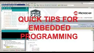 #1: Quick tips for Embedded Programming for Microcontroller using C language | AVR PIC Arduino