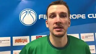 Captain of Balkan after the game against Enisey Krasnoyarsk