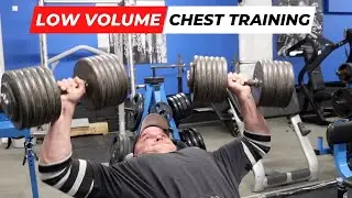 Low Volume Chest Workout for serous chest gains!