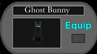 ROBLOX PIGGY GHOST BUNNY SKIN!!! (Concept V2)