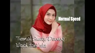 Tutorial Smudge painting wajah dan kulit - Normal Speed