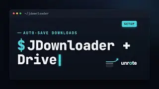 How to Setup JDownloader with Google Drive and other services
