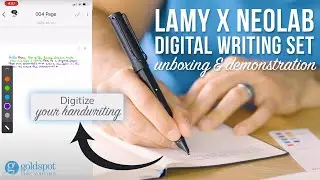 Lamy X Neolab Ncode Digital Writing Set Unboxing, Demo, and Giveaway