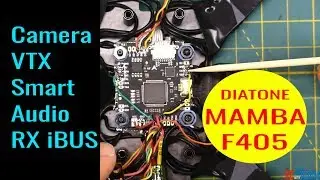 MAMBA F405 - How to Connect VTX, Smart Audio, i-bus