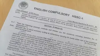 English 11 Annual Paper 2022 | Federal Board