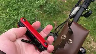 Вело сумка на велосипед СССР обзор.