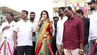 Lavanya @Silver Shadnagar Kasam Shopping mall opening || Fox Media Telugu