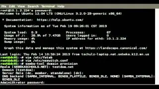 Samba 4 Domain Setup