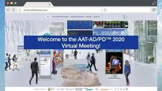 AAT-AD/PD™ 2020 Virtual Meeting Platform Sneak Peek