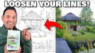 Instantly Loosen Up Your Lines ⎹ Urban Sketching for Beginners
