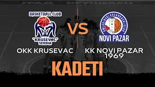 KADETI: OKK Krusevac - KK Novi Pazar 1969 23.2.2024.