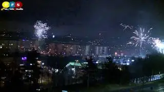 Fireworks Stockholm , Norsborg  - New Year 2017
