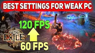 PoE 2 Best Settings for LOW END PC, Path of Exile 2 Best Setting for Weak PC RX 6600 & Ryzen 5 3600