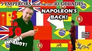 Imperial History - 5 Emperors from 30 Decades: Napoleon, Victoria, Puyi, John 6th, Haile Selassie (