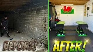 DIY DREAM GARAGE MAKEOVER! DUSTY STORAGE UNIT INTO A FUNCTIONING WORKSHOP ON A BUDGET!
